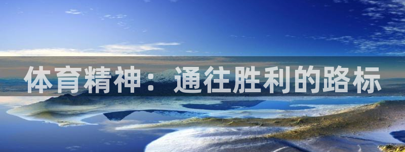 vsport体育官网下载联系电话：体育精神：通往胜利